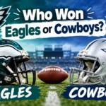 Who Won Eagles or Cowboys