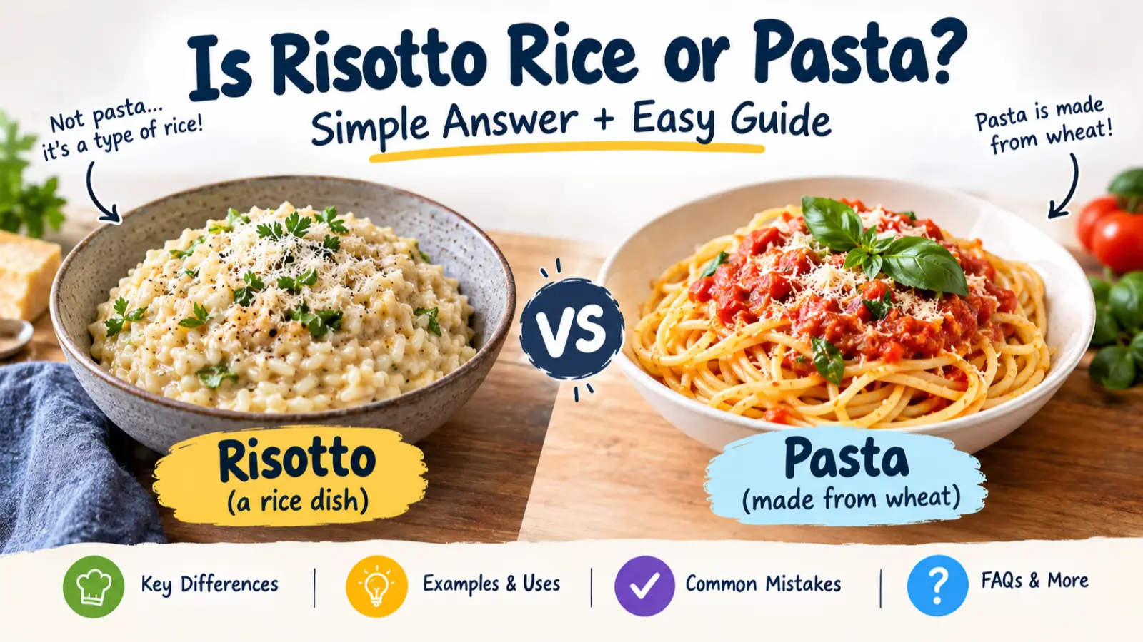 Is Risotto Rice or Pasta