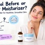 Retinol Before or After Moisturizer