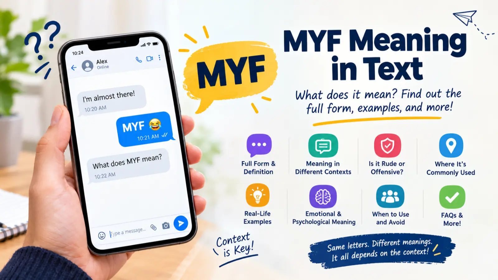 MYF Meaning in Text