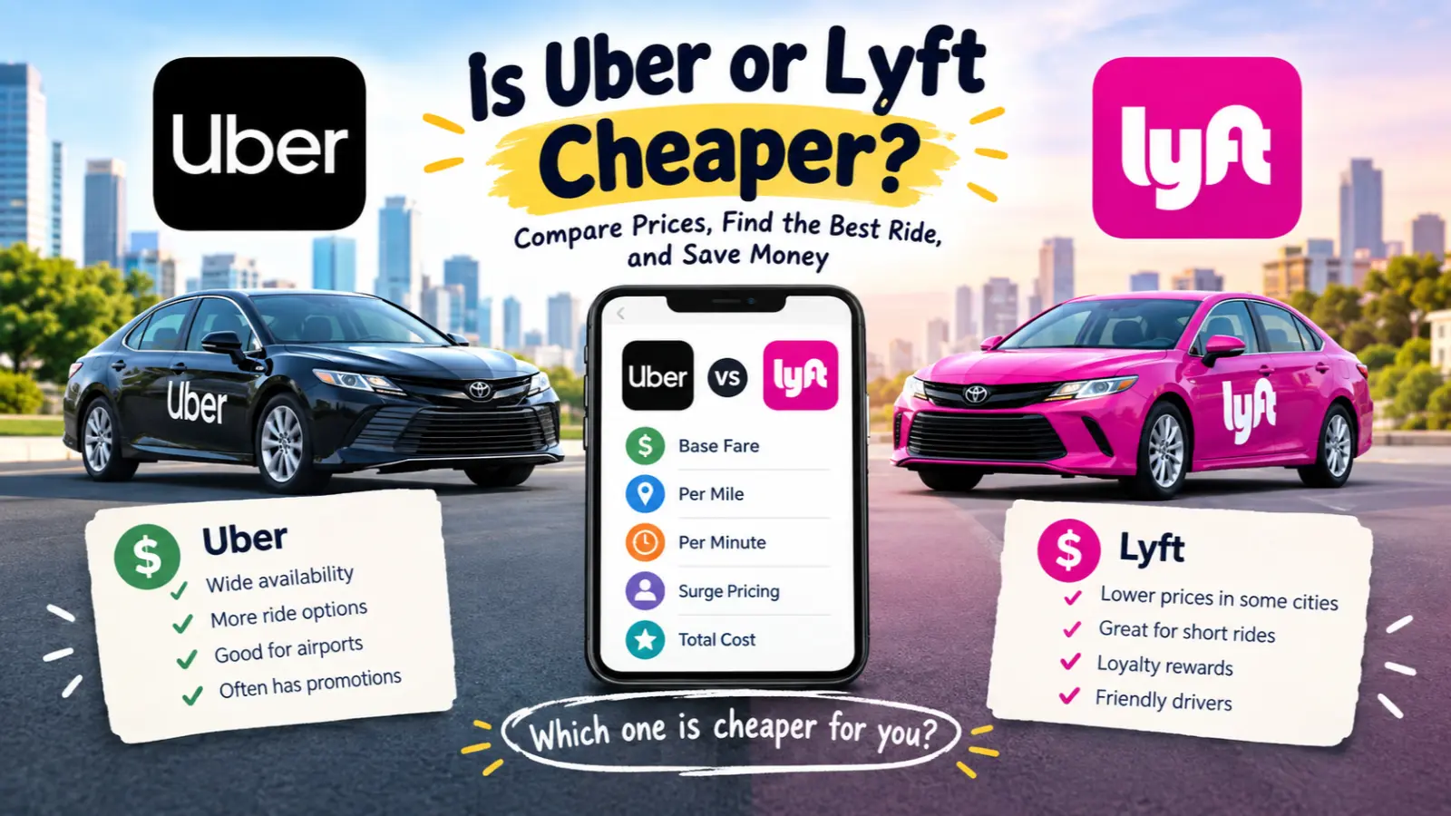Is Uber or Lyft Cheaper