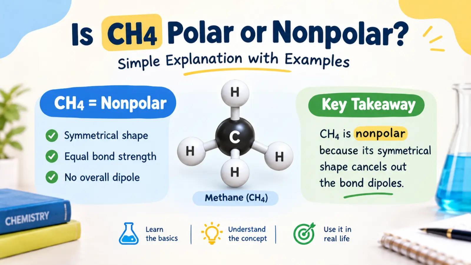 Is CH4 Polar or Nonpolar