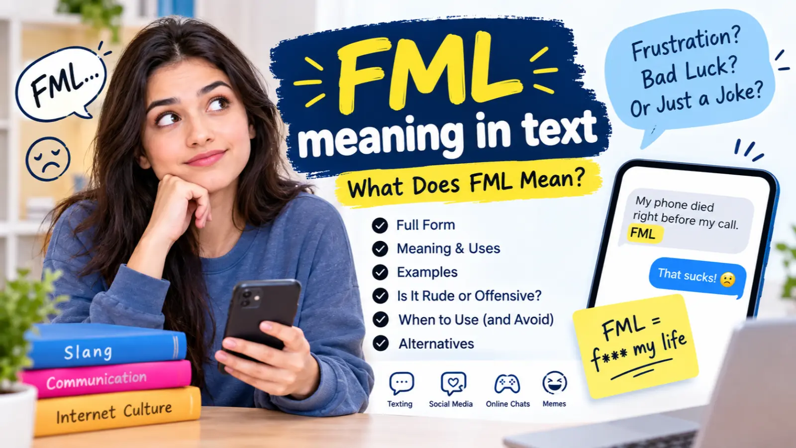 FML Meaning in Text