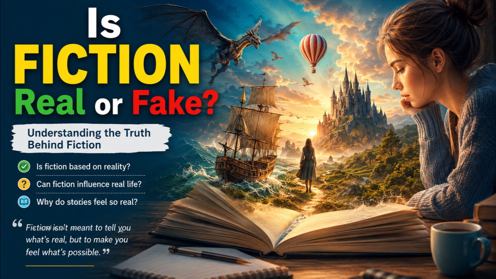 Is Fiction Real or Fake