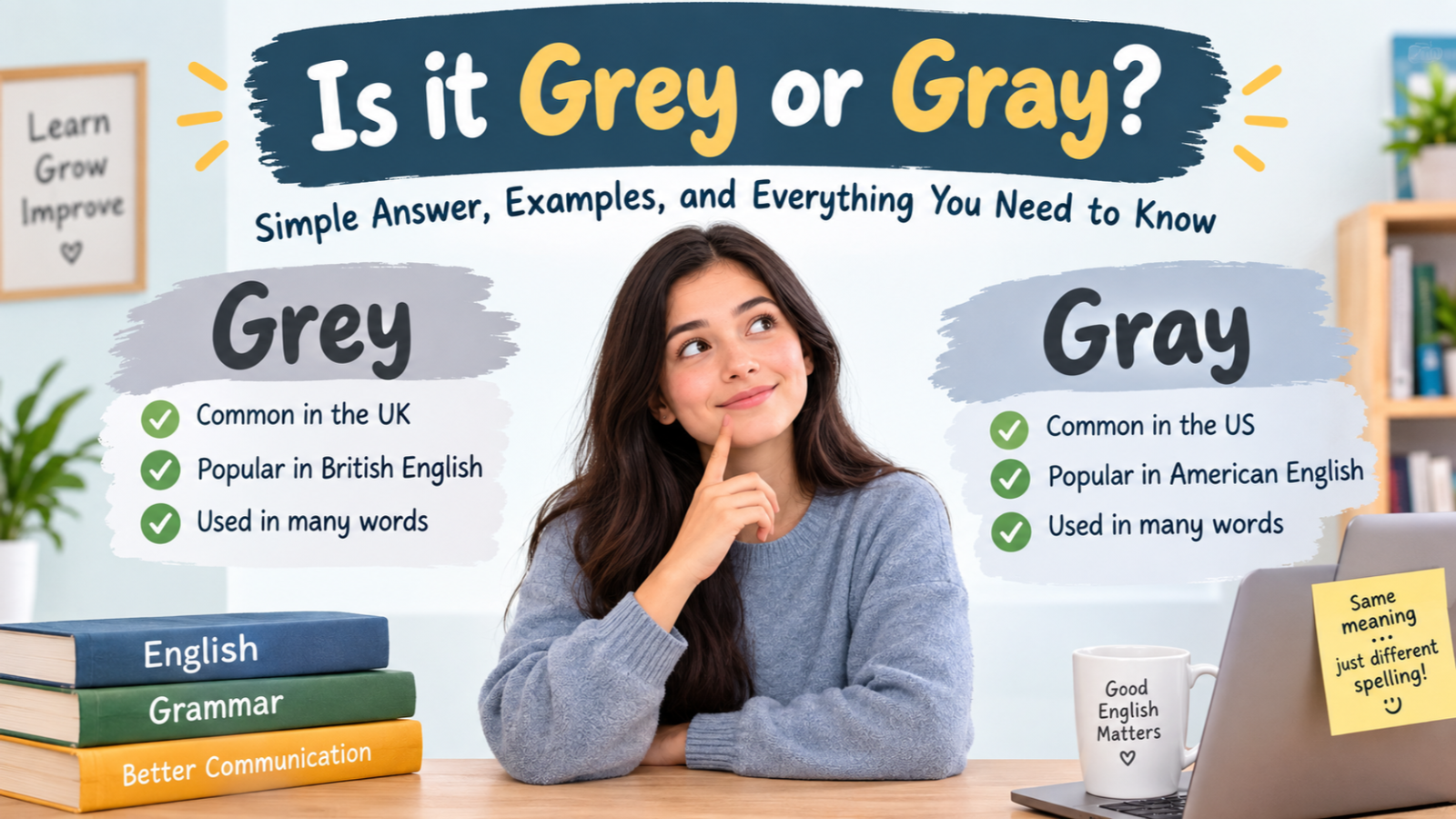 Is It Grey or Gray