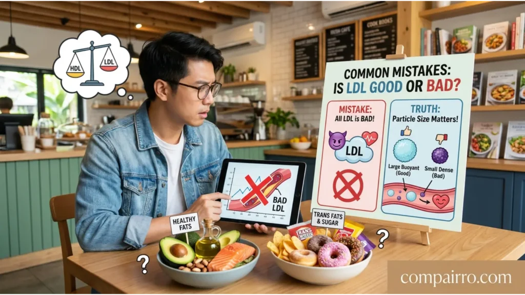 COMMON MISTAKES WITH IS LDL GOOD OR BAD