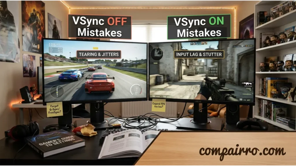 Common Mistakes With VSync On or Off