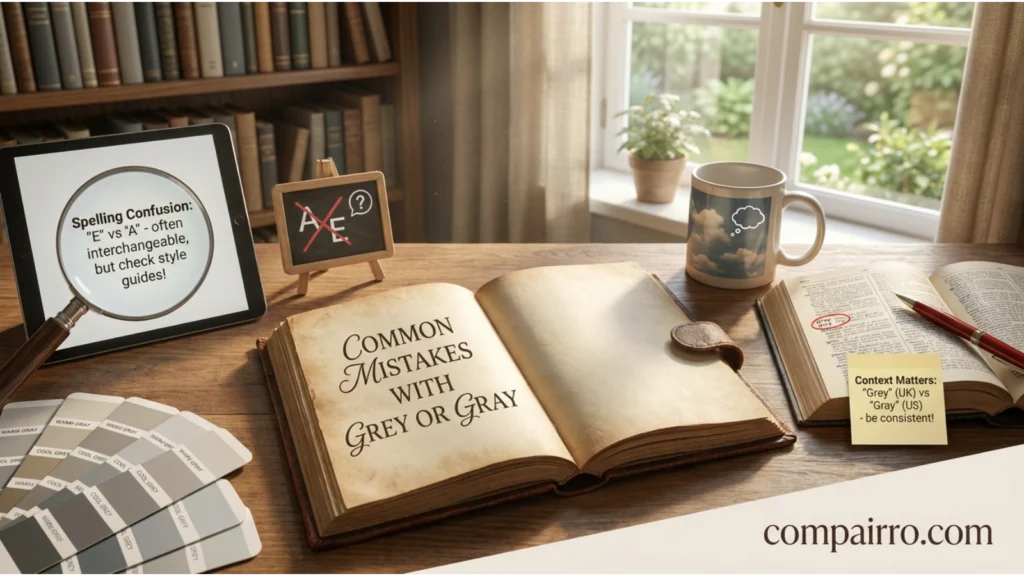 Common Mistakes With Grey or Gray