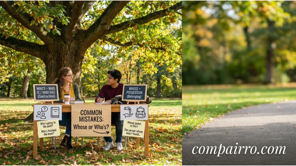Common Mistakes With Whose or Who's