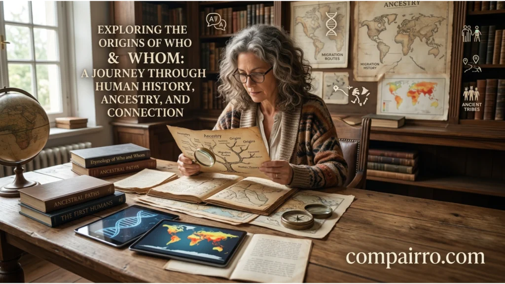 THE ORIGIN OF WHO OR WHOM