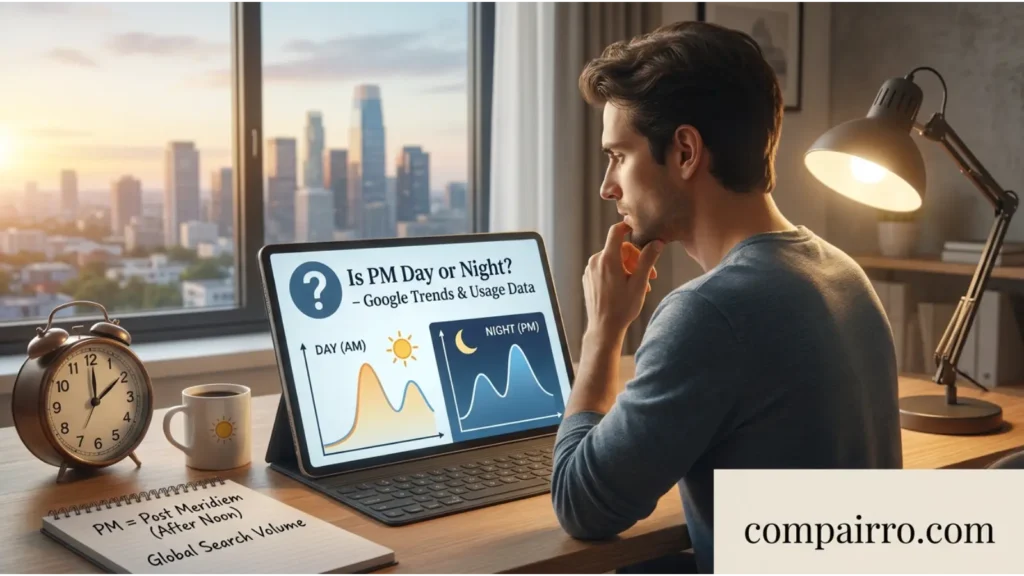 Is PM Day or Night? – Google Trends & Usage Data