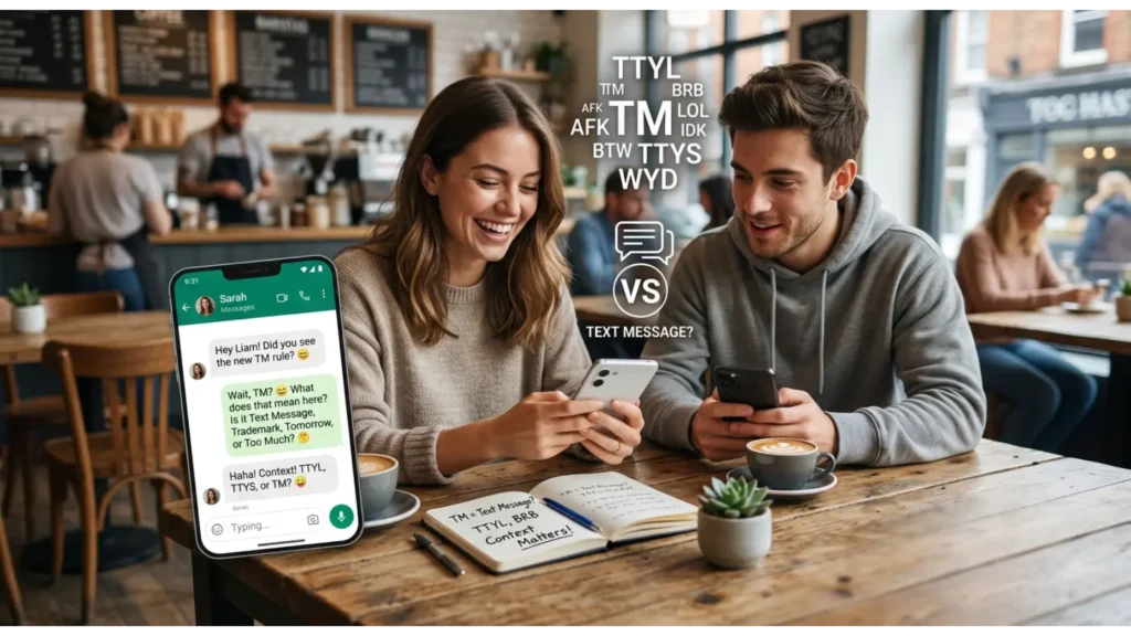 TM vs Similar Texting Abbreviations