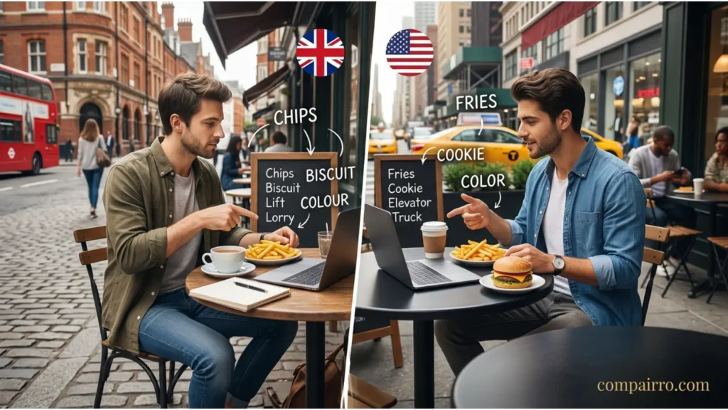 British English vs American English Usage