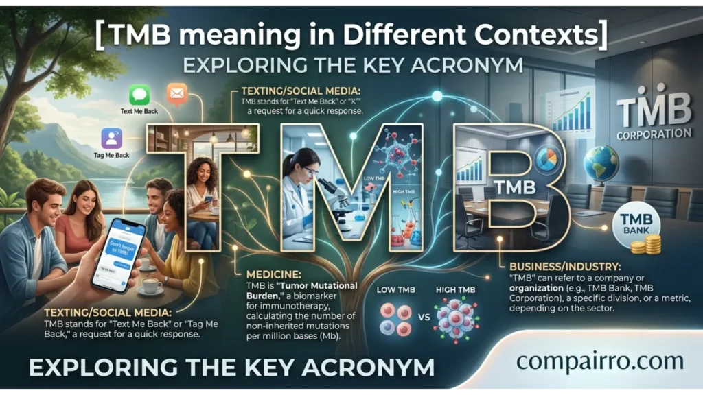TMB Meaning in Different Contexts