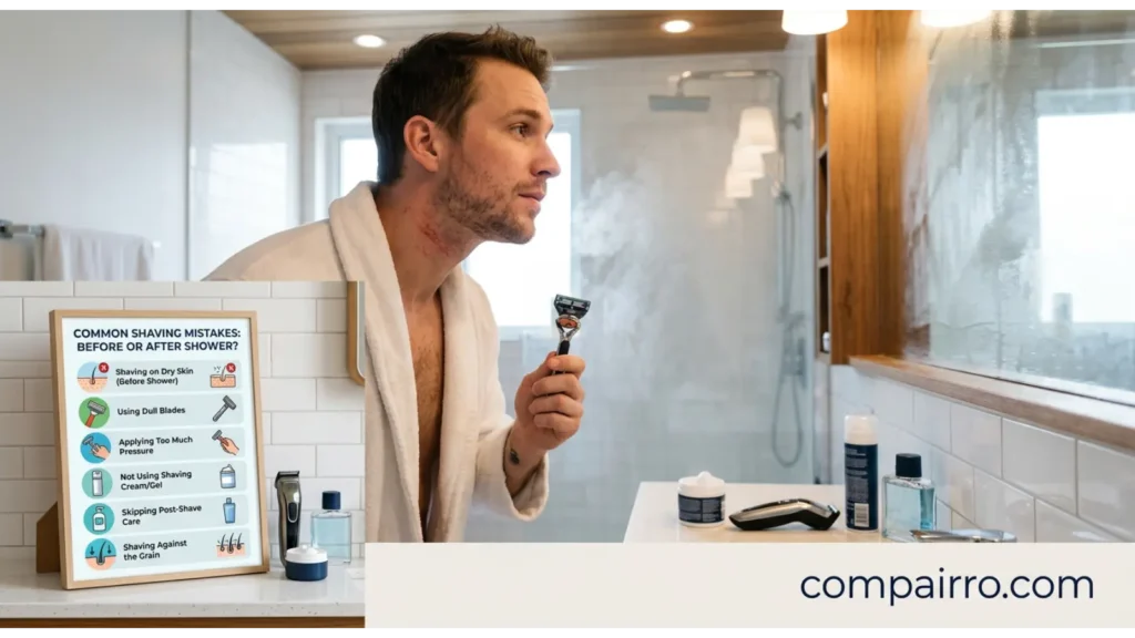 Common Mistakes With Shave Before or After Shower