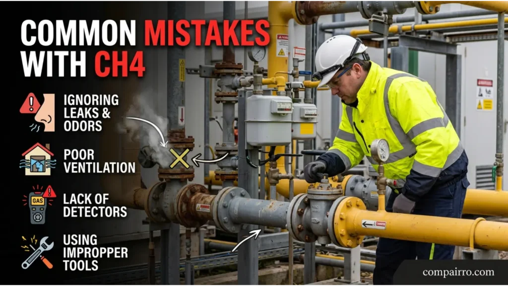 COMMON MISTAKES WITH CH4