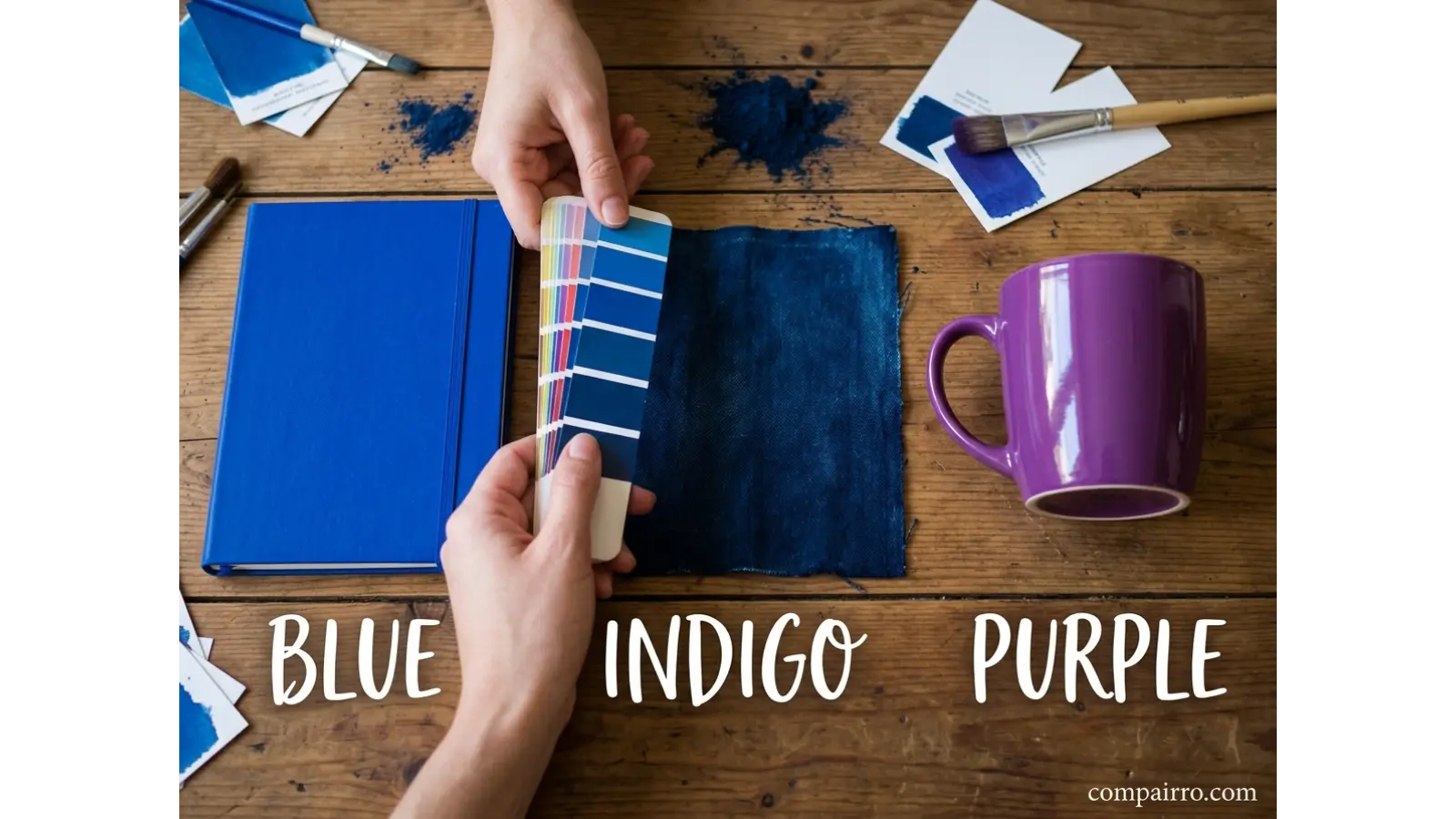 Is Indigo Blue or Purple