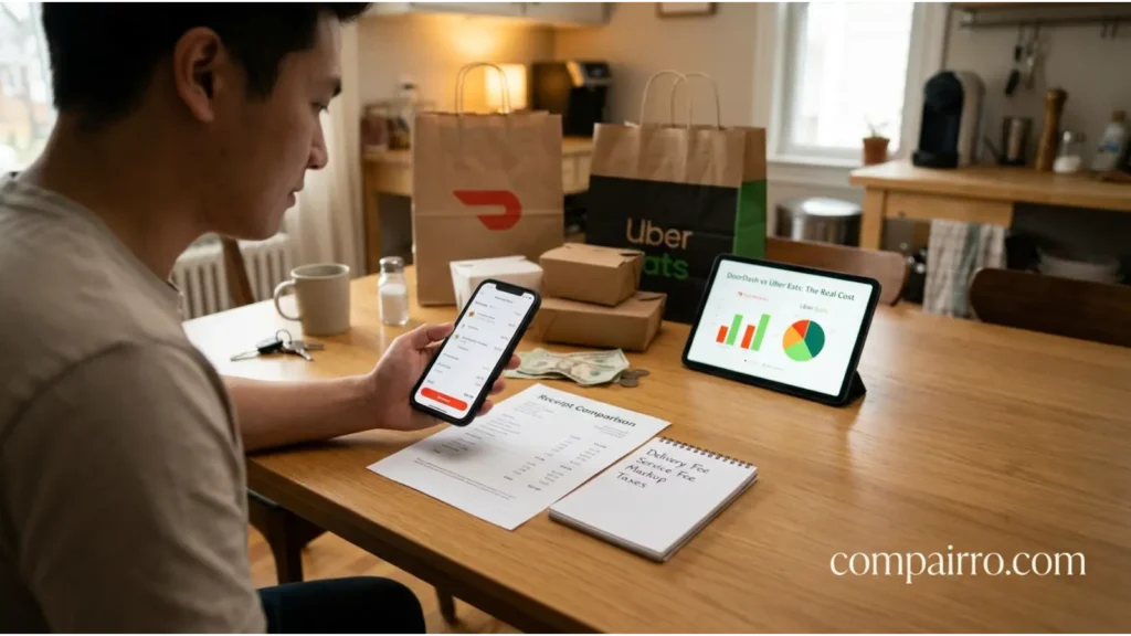 Signs or Characteristics Related to DoorDash and Uber Eats Pricing