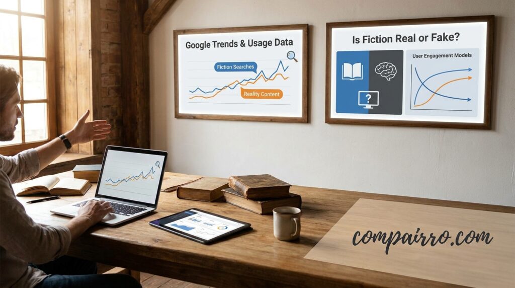 Is Fiction Real or Fake – Google Trends & Usage Data
