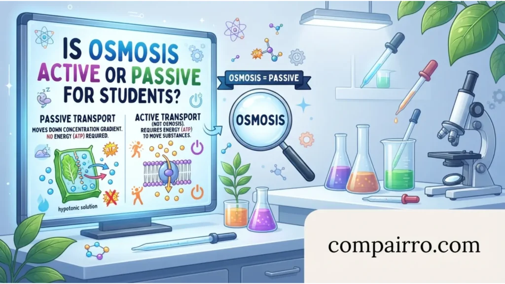 Is Osmosis Active or Passive for Students or Beginners?