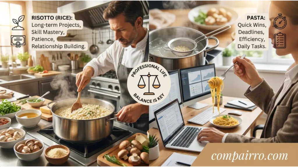 Is Risotto Rice or Pasta in Professional Life?