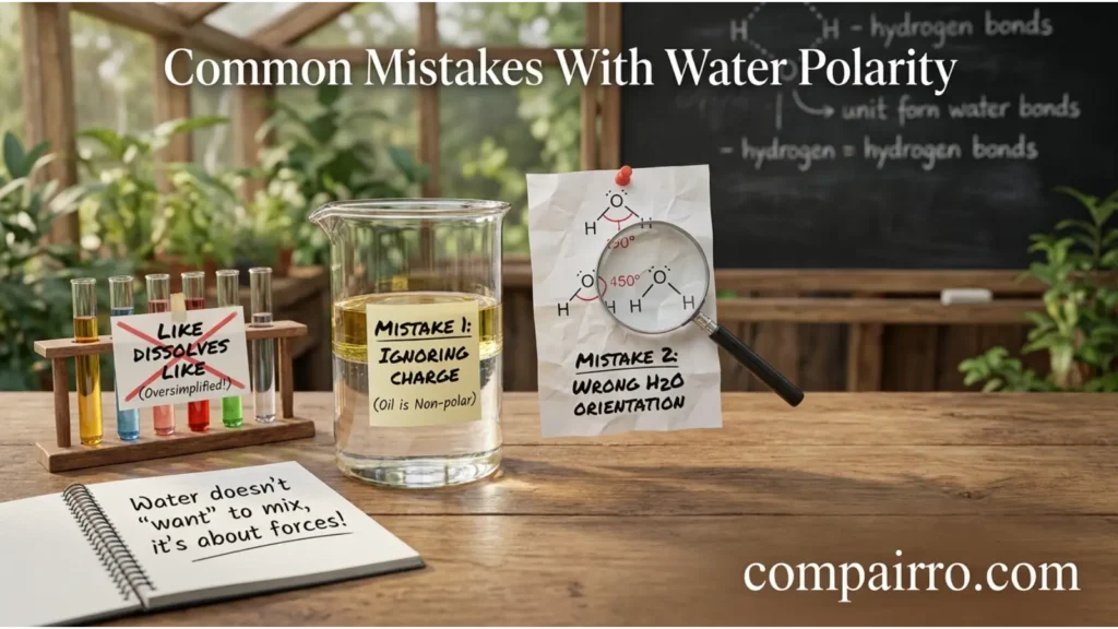 Common Mistakes With Water Polarity