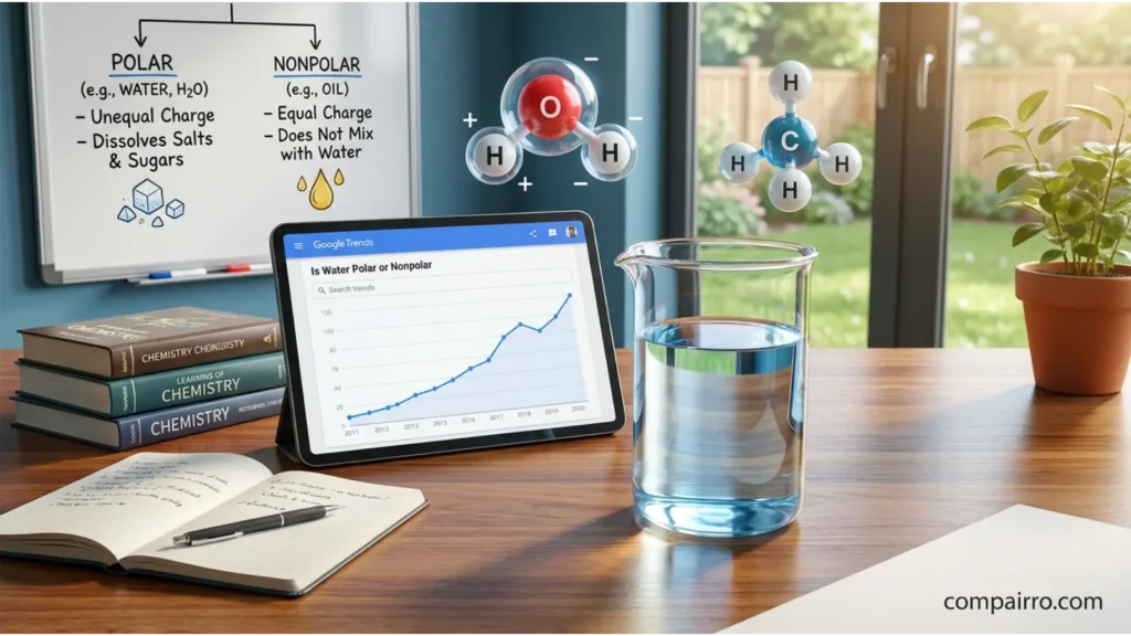 Is Water Polar or Nonpolar – Google Trends & Usage Data