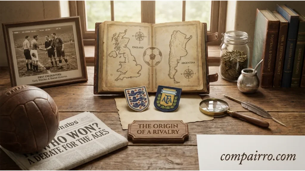 The Origin of Who Won England or Argentina