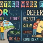Another Word for Or