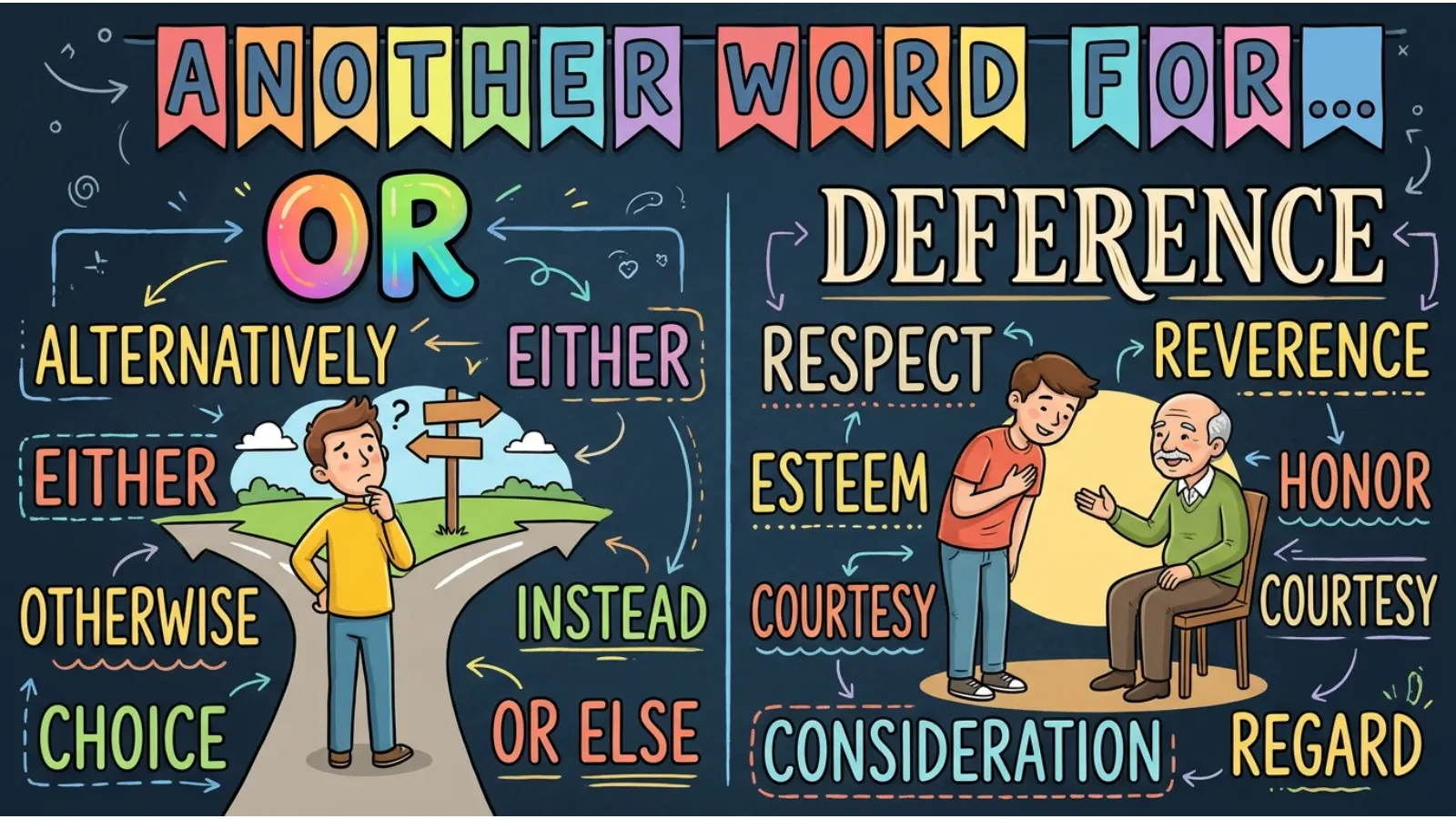 Another Word for Or