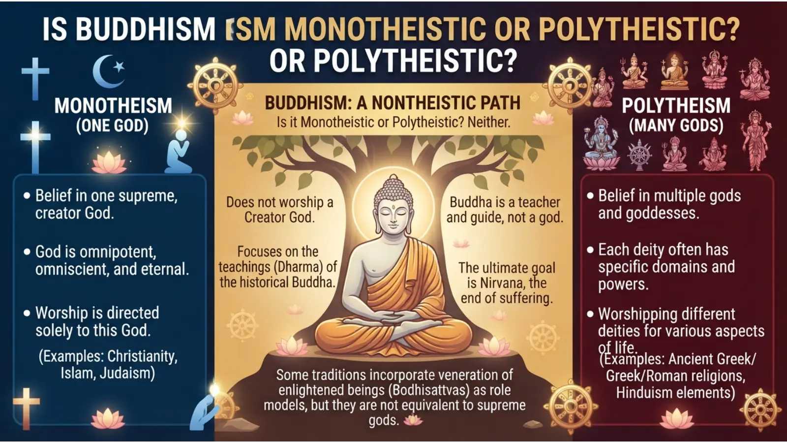 Buddhism Monotheistic or Polytheistic