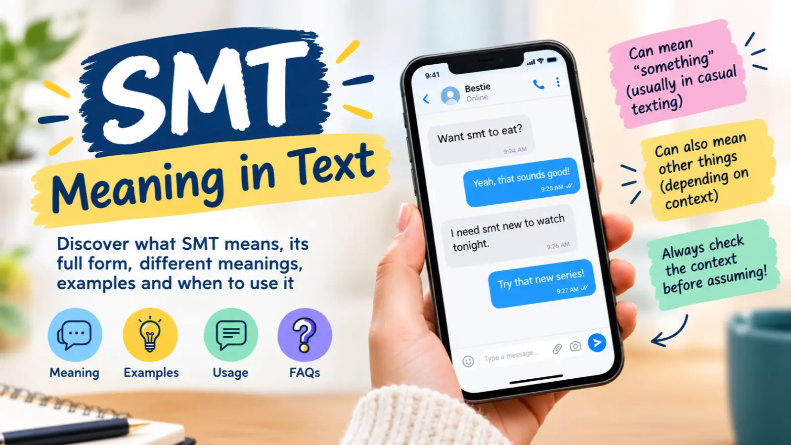 SMT Meaning in Text