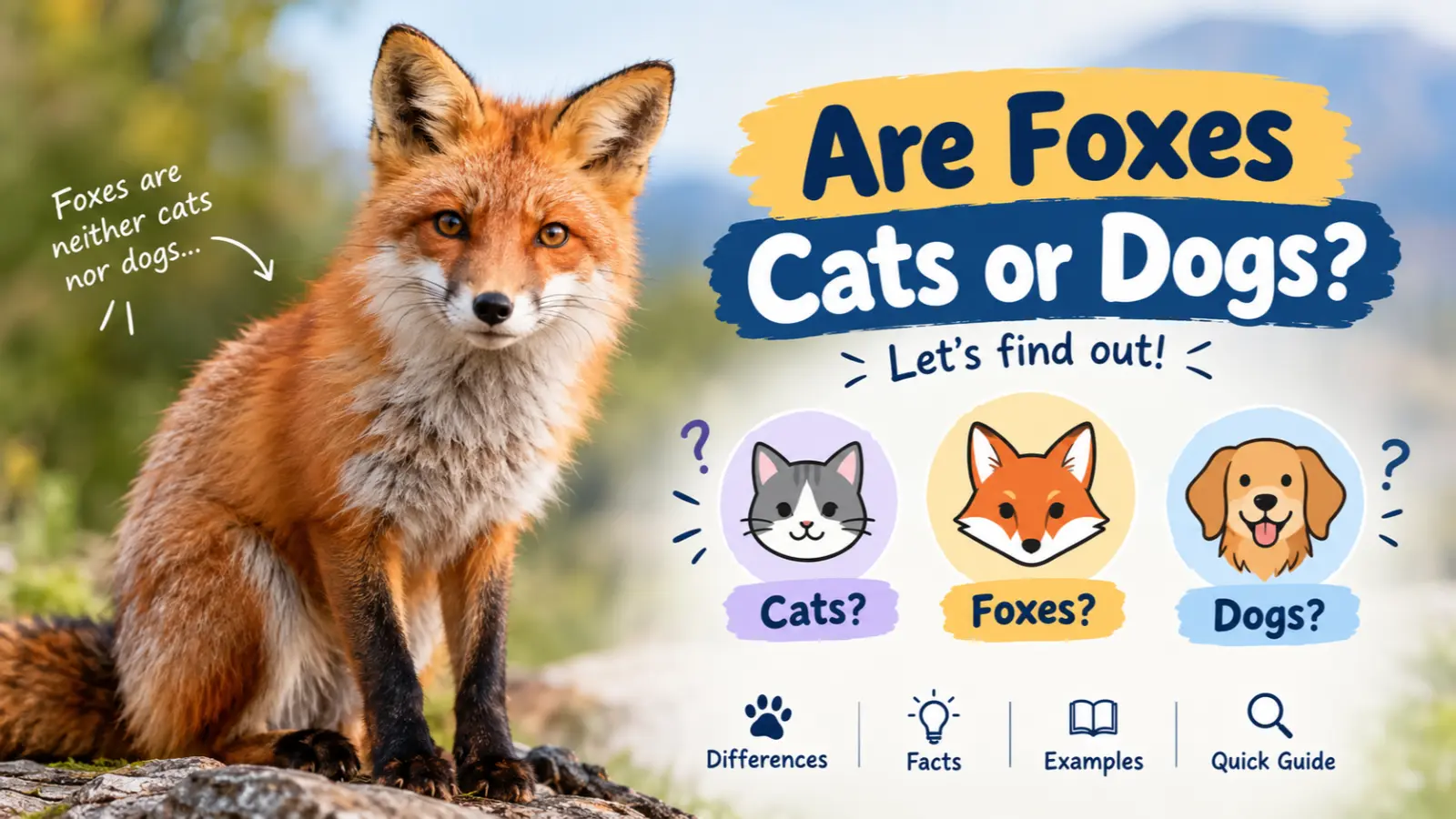 Are Foxes Cats or Dogs