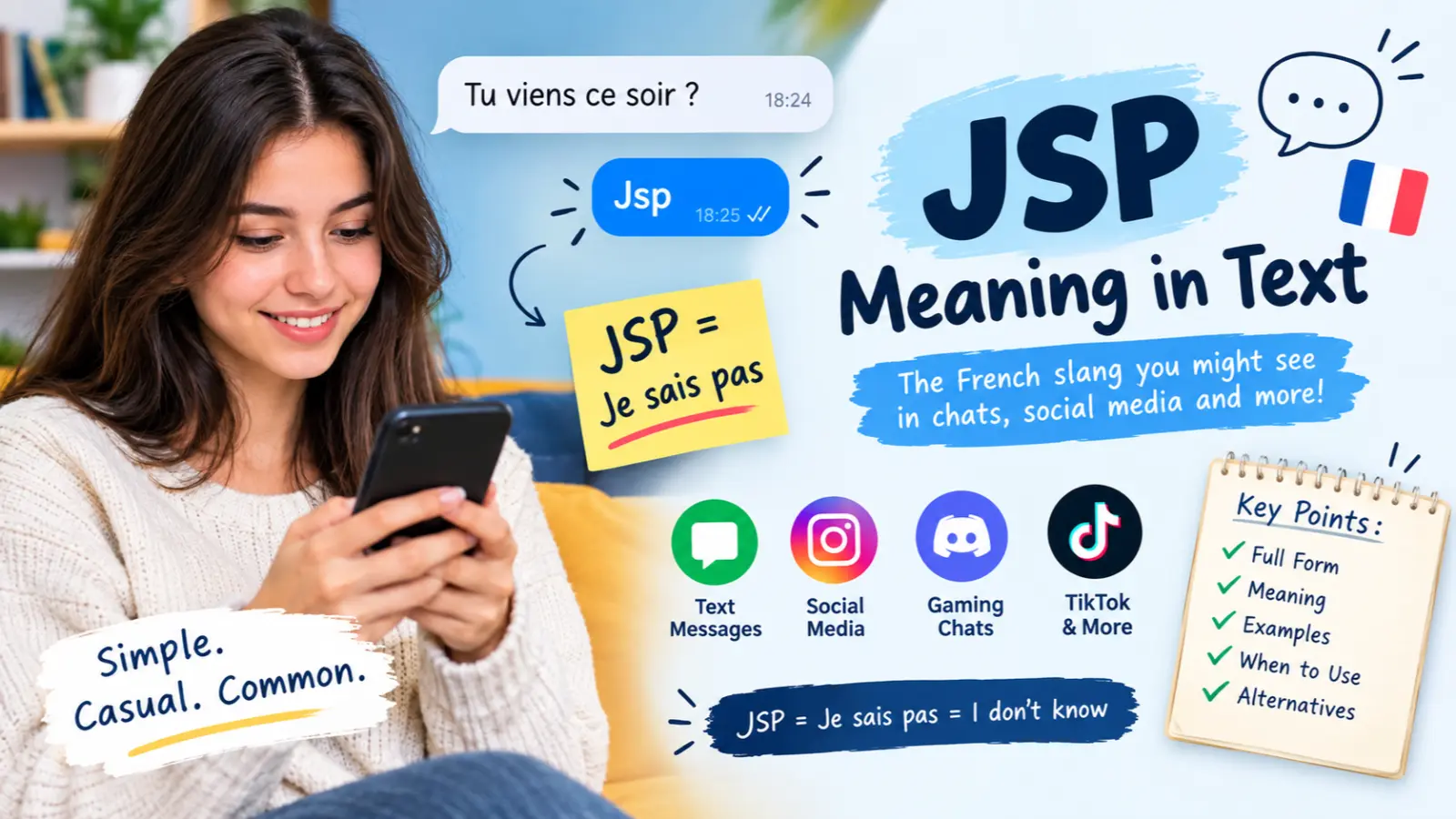 JSP Meaning in Text