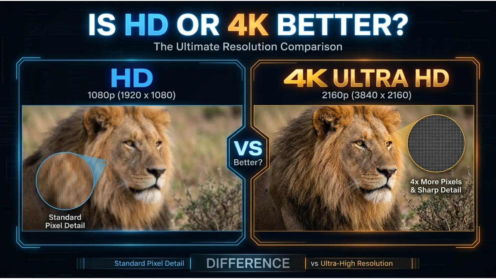 Is HD or 4K Better