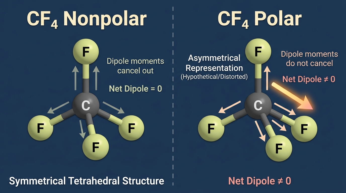 CF4 Polar or Nonpolar