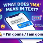 IMA Meaning in Text
