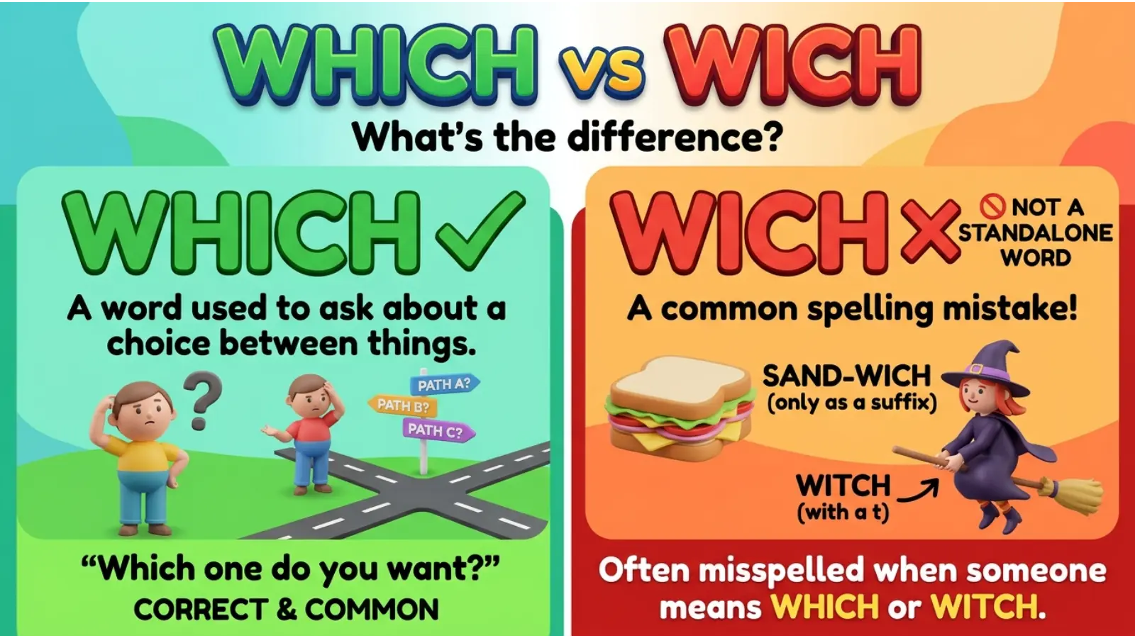 Wich or Which