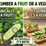 Cucumber a Fruit or Vegetable