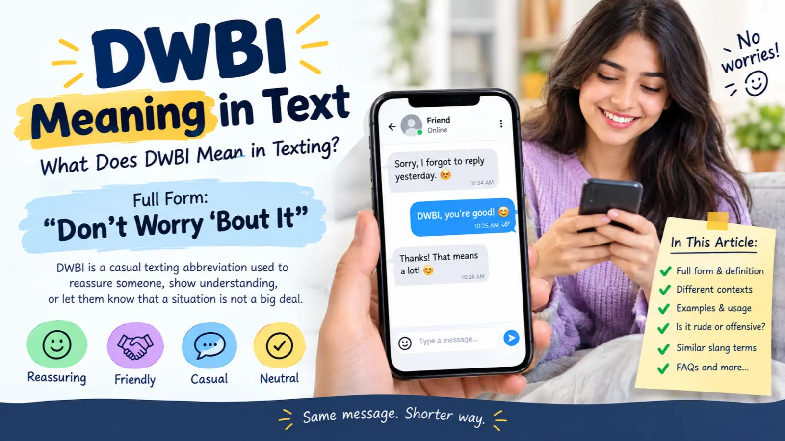 DWBI Meaning in Text