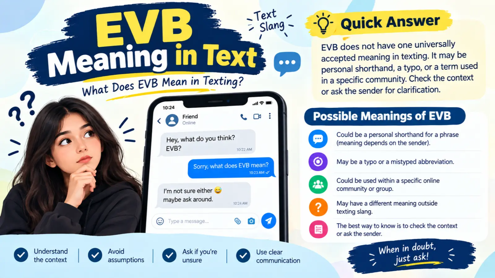 EVB Meaning in Text