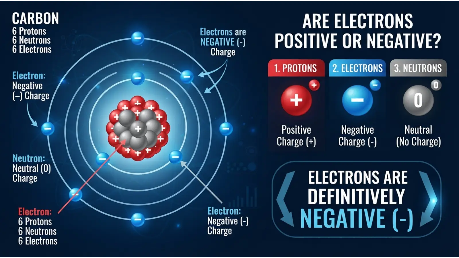 Are Electrons Positive or Negative