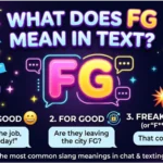 FG Meaning in Text
