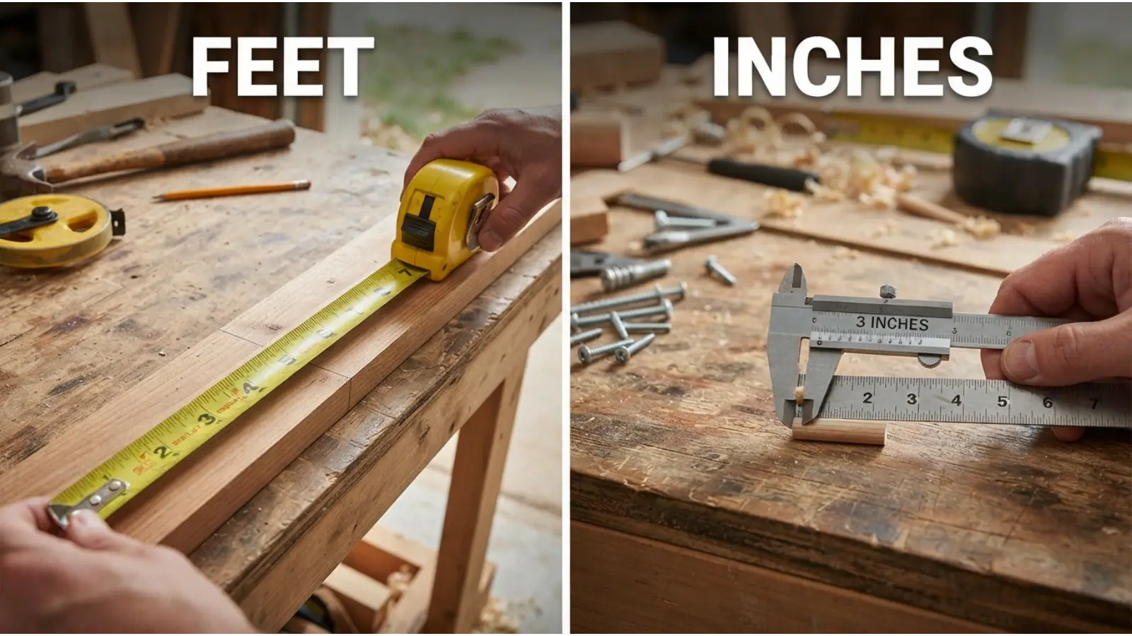 Is ' Feet or Inches