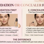 Foundation or Concealer First