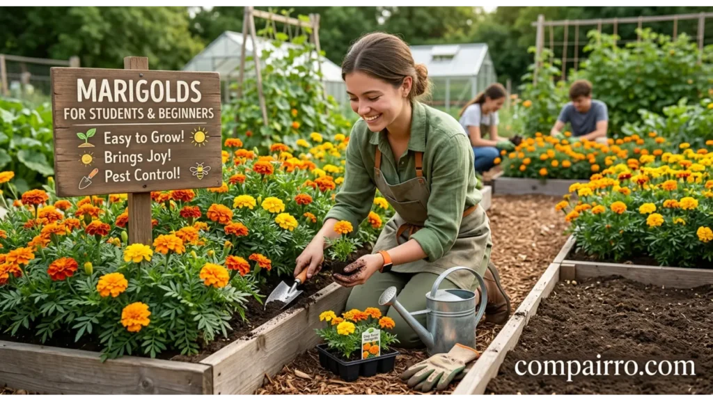 Marigolds for Students or Beginners