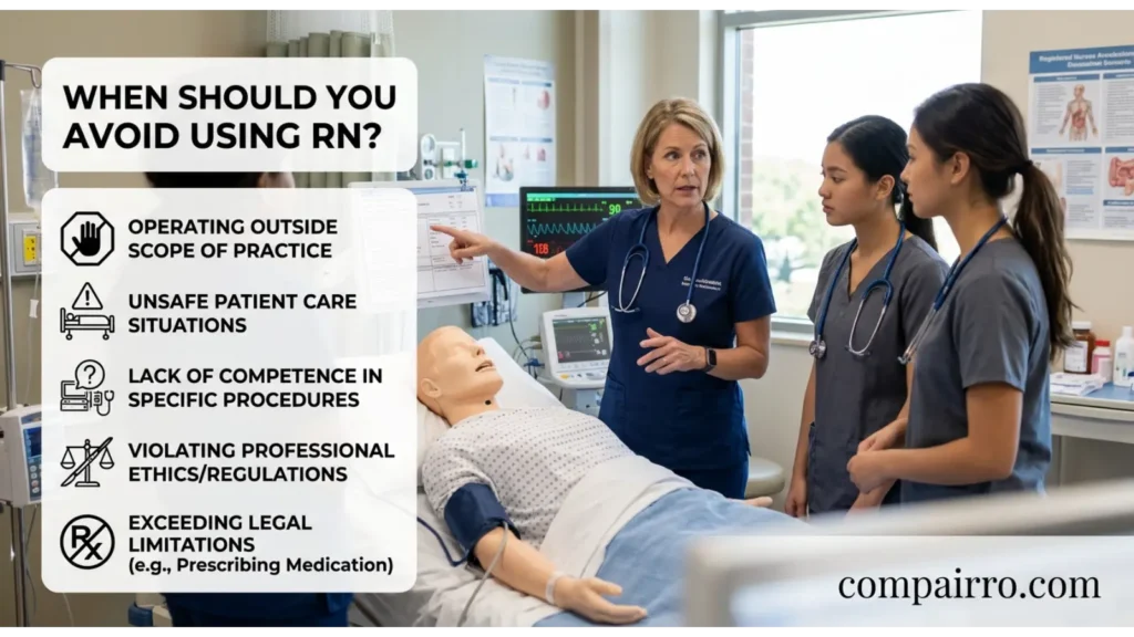 When Should You Avoid Using RN?