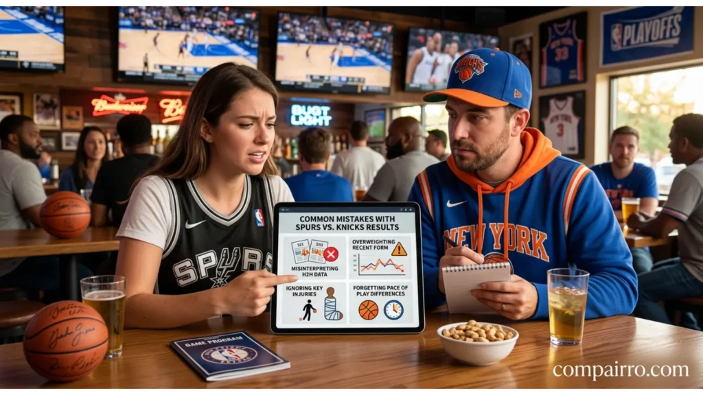 Common Mistakes With Spurs vs. Knicks Results