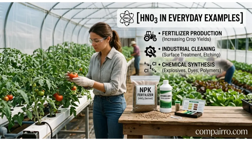 HNO3 in Everyday Examples