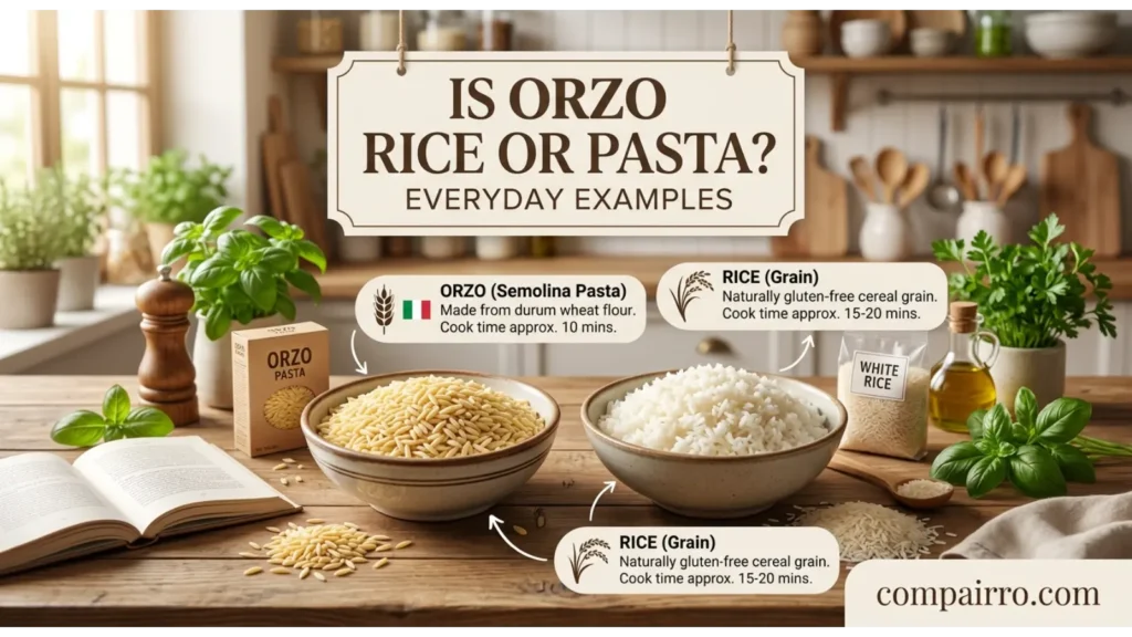 Is Orzo Rice or Pasta in Everyday Examples?